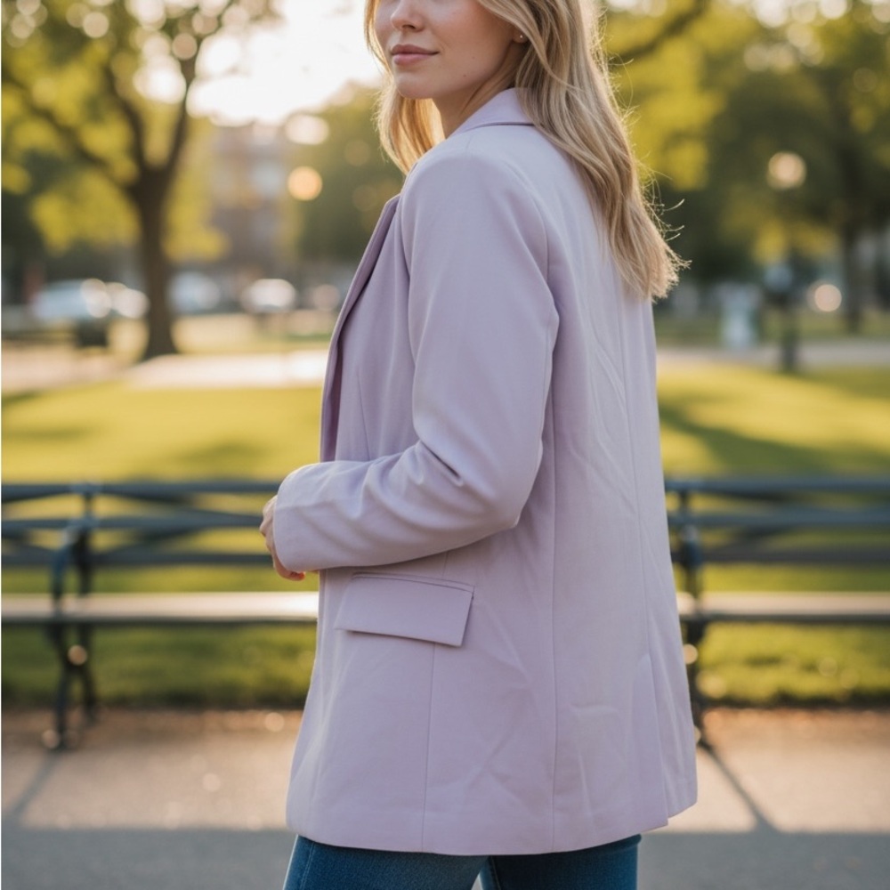 Women's Lavender Blazer